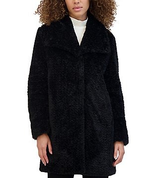 Dillards faux fur coat best sale