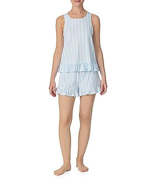Cacique Sleepwear - Sleeveless Nightgown - White & Beige Striped - L  (14/16) for Sale in Bakersfield, CA - OfferUp