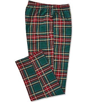 George Men's Plaid Flannel Sleep Pants – Multi-Color – Sizes XL, 2XL – New