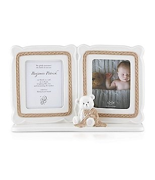 Lenox Baby Bear Double Photo Frame