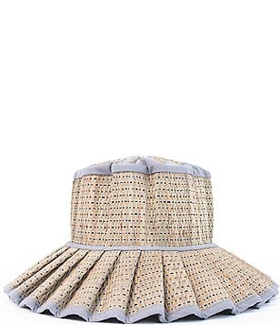 Lorna Murray Roma Lux Ravello Maxi Pleated Sun Hat | Dillard's