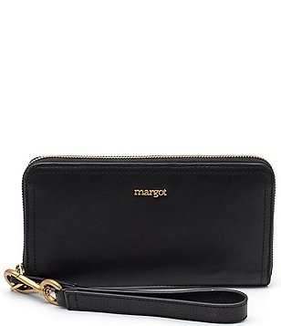 Margot Allie Cloud Leather NS Crossbody Bag, Womens, Black