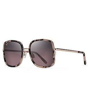 Maui Jim Unisex Keokea 55mm Bi-Gradient Mirrored Lens Aviator