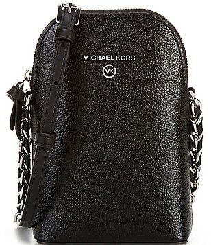 Michael Kors Ladies Jet Set Charm Pebbled Leather Smartphone Wallet  32S2GT9W7L 230 196163138251 - Handbags, Jet Set - Jomashop