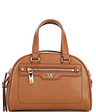 Leather satchel Michael Kors Brown in Leather - 26136818