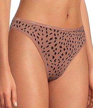 DKNY Women's Seamless Litewear Cut Anywhere Hipster Panty, T&c Dots Print,  X-Large : : Clothing, Shoes & Accessories