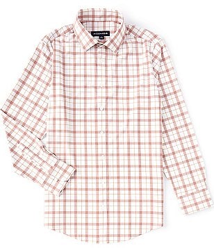 Men's Mizzen+Main Leeward Dress Short Sleeve Shirt, 2XLarge Trim, Tea Rose Geo