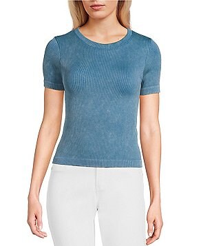 Moa Moa Short Sleeve Crew Neck Pullover T-Shirt | Dillard's