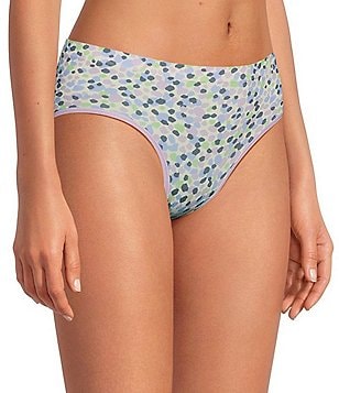 Florally 3D Print High Waisted Underwear for Women Full Coverage Moisture  Wicking Stretch Waistband Brief Panties – Yaxa Colombia