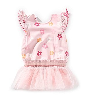 Amazon.com: Mud Pie Girl's Baby Sis Crawler Pink: Clothing