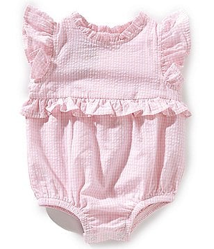 Mud Pie Baby Girls 3-12 Months Flutter-Sleeve Easter Floral