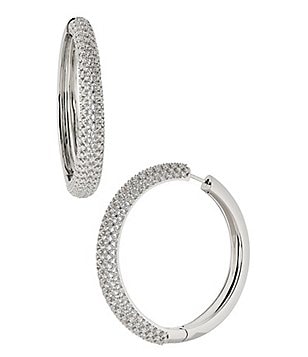 Nadri Faux-Pearl Crystal Drop Earrings