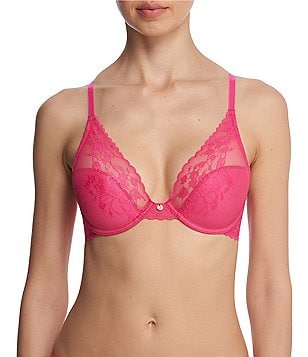 Buy Trylo Touche Woman Soft Padded Full Cup Bra - Cherry at Rs.840