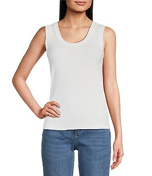 NZT NIC+ZOE Crewneck Shirttail Tee