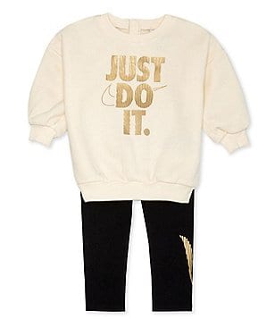 Nike Baby Boys 12-24 Months Long Sleeve Taped French Terry Hoodie