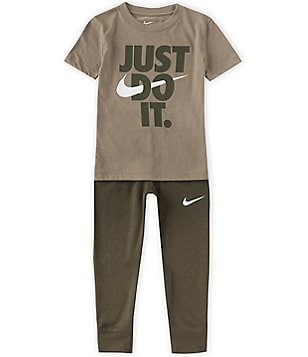 Nike Little Boys 2T-7 Short-Sleeve Nike Logo/Smiley Face Graphic T-Shirts |  Dillard's