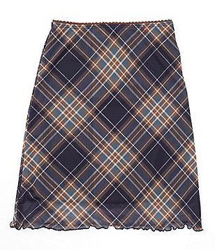 Brown cheerleader outlet skirt