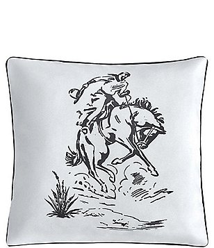 Ranch Life Western Toile Campfire Sherpa Pillow, Duffle Bag