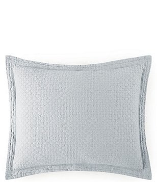 Decorative Pillows in Basketry Dove Gray Basket Weave Matelasse - Smal –