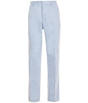 chinese dress ladies Slim Fit Solid Cotton Blend Suit Pant  Perry Ellis