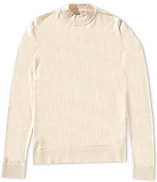 Perry Perry Ellis Neoprene Long Sleeve Quarter-Zip Pullover | Dillard's