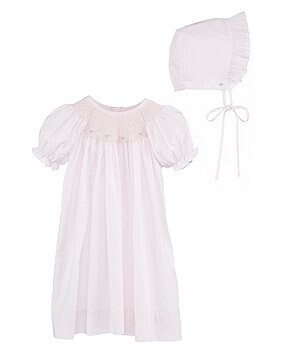 Petit Ami Baby Girls 3 9 Months Smocked Dress Dillard s