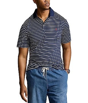 Polo 3 Pack Tall Man Stretch Classic Fit Crew T-Shirts - Abraham's
