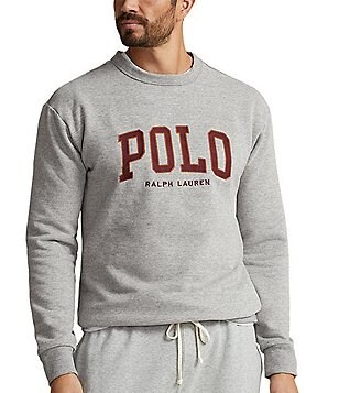 Polo Ralph Lauren Men's Big & Tall LT Multicolor MONOGRAM LOGO Hoodie  Sweatshirt