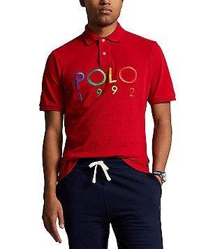 Polo Ralph Lauren Classic Fit Polo Bear Mesh Polo Shirt | Dillard's