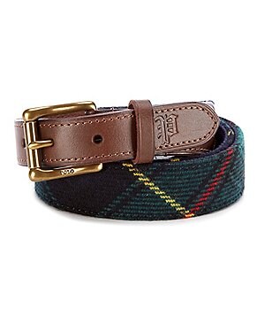 Polo Ralph Lauren Roller-Buckle Suede Belt | Dillard's