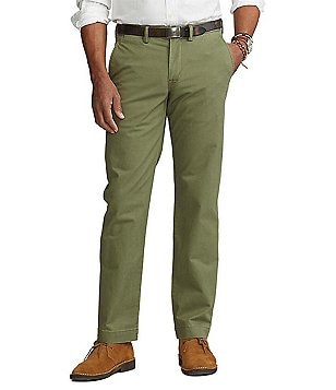 Polo Ralph Lauren Straight Fit Stretch Embroidered Pants