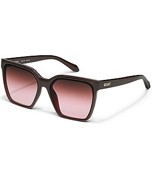 QUAY Unisex Nightfall Polarized 49mm Shield Sunglasses  display picture 3