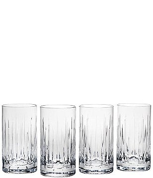 Reed & Barton Soho Crystal 4-Piece Double Old Fashioned Glass Set