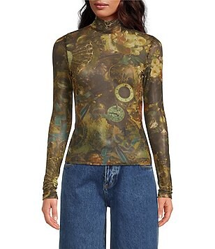 KNWLS Trompe l'oeil Tattoo Shrug (TO091-J522-630200-MULTI)