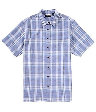 Roundtree & Yorke Big & Tall Short Sleeve Shell Print Roundtree & Yorke Big & Tall Short Sleeve Shell Print
