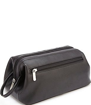 Royce New York Leather Weekender Duffel Bag - Black