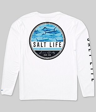 Salt Life Short Sleeve Jungle Vibes SLX Performance T-Shirt