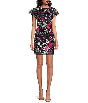 Sam edelman pleat sales sleeve shift dress