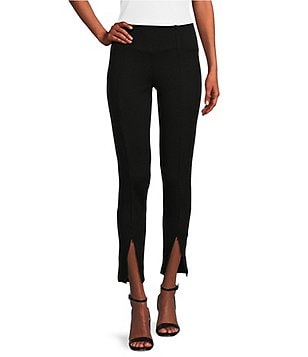 Slim Factor by Investments No Waist Ankle Length Ponte Knit Legging