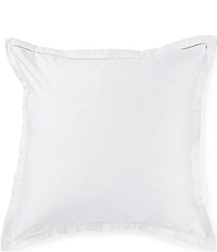 Dune Organic Linen Pillow Cover with White Ribbon Trim – Lo Home