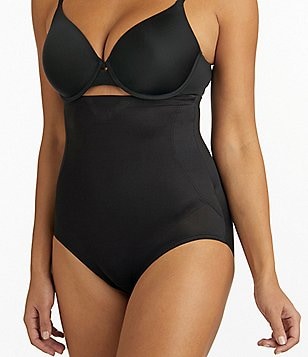 Women's TC Fine Intimates 4090 Shape Away Strapless Bodybriefer with Back  Magic (Black 34D)
