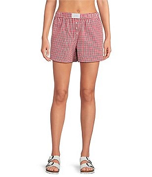 Things Between Checked Coordinating Boxers