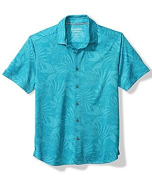 Tommy Bahama Shoreline Surf Polo Shirt Short Sleeve Golf Shirts (XX-Large,  Sail Fish)