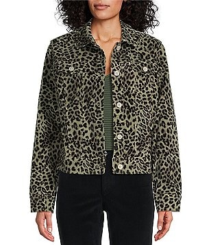 Philadelphia Eagles Tommy Bahama Women's Two Palms Raw Edge Button-Up Jacket  - Black