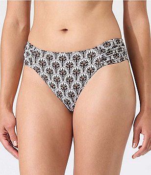 Lucky Brand Tile to Bloom Reversible Sash Hipster Bikini Bottom in