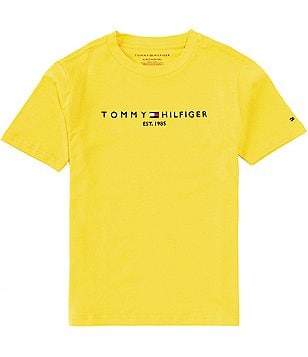 Tommy Hilfiger Big Boys Flag Signature Dillard\'s T-Shirt Short-Sleeve 8-20 