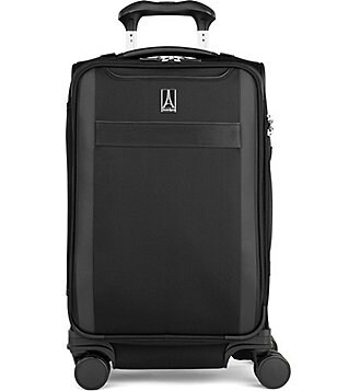 Travelproビジネスバッグ ブラック Travelpro VersaPack+ Medium Check-in Expandable Spinner Suitcase