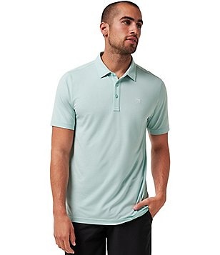TravisMathew Zinna Performance Stretch Short Sleeve Polo