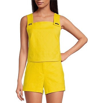 Trina Turk Corbin Geometric Jacquard Side Pocket Shorts Trina Turk Corbin Geometric Jacquard Side Pocket Shorts