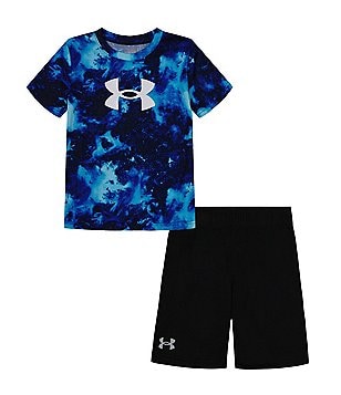 Under Armour Little Boys 2T-7 Short Sleeve Hook Logo Lures T-Shirt